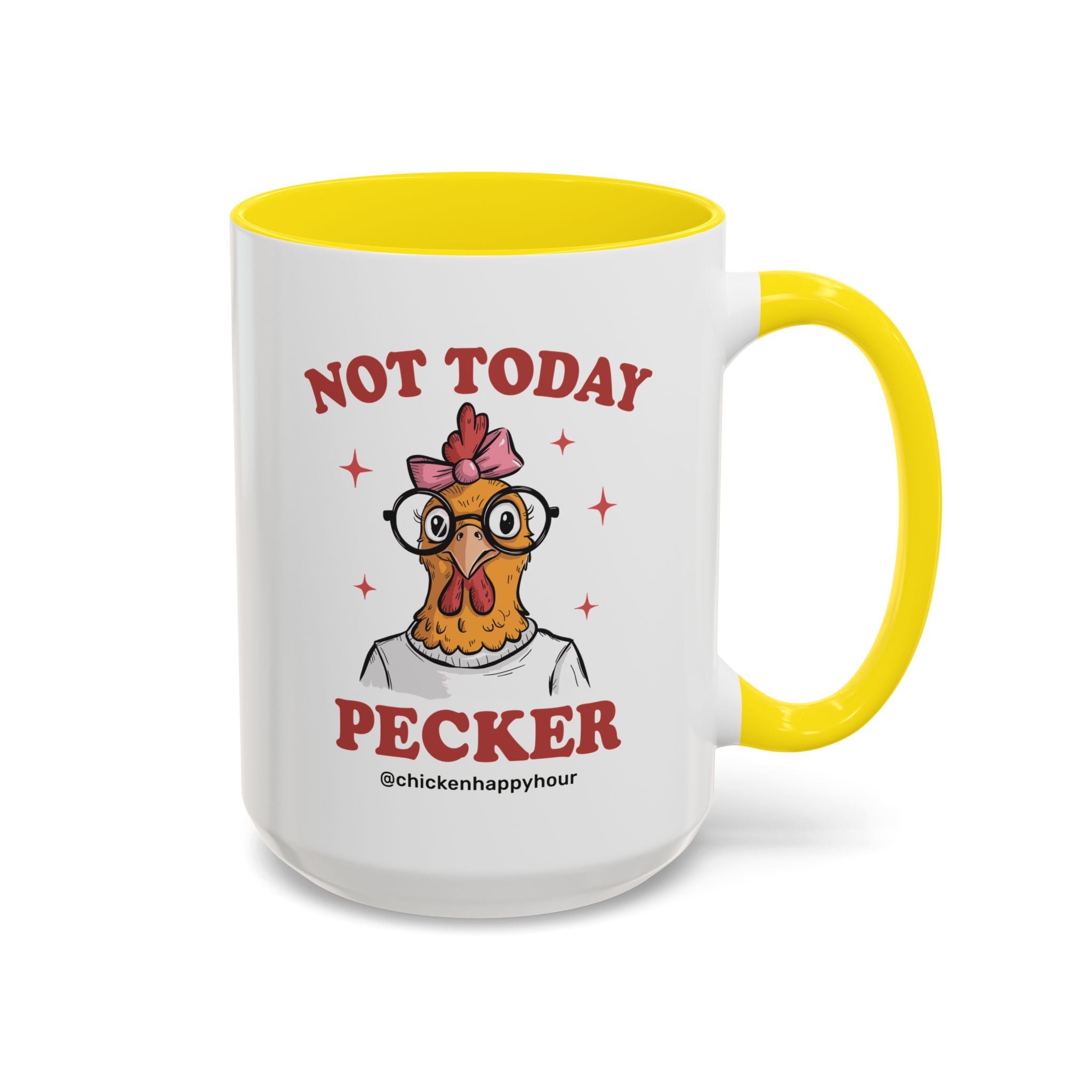 Not Today Pecker Coffee Mug