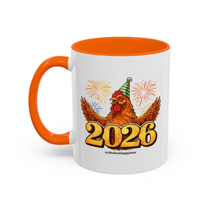 New Year Chicken 2026 Coffee Mug