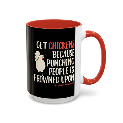 Get Chickens Coffee Mug