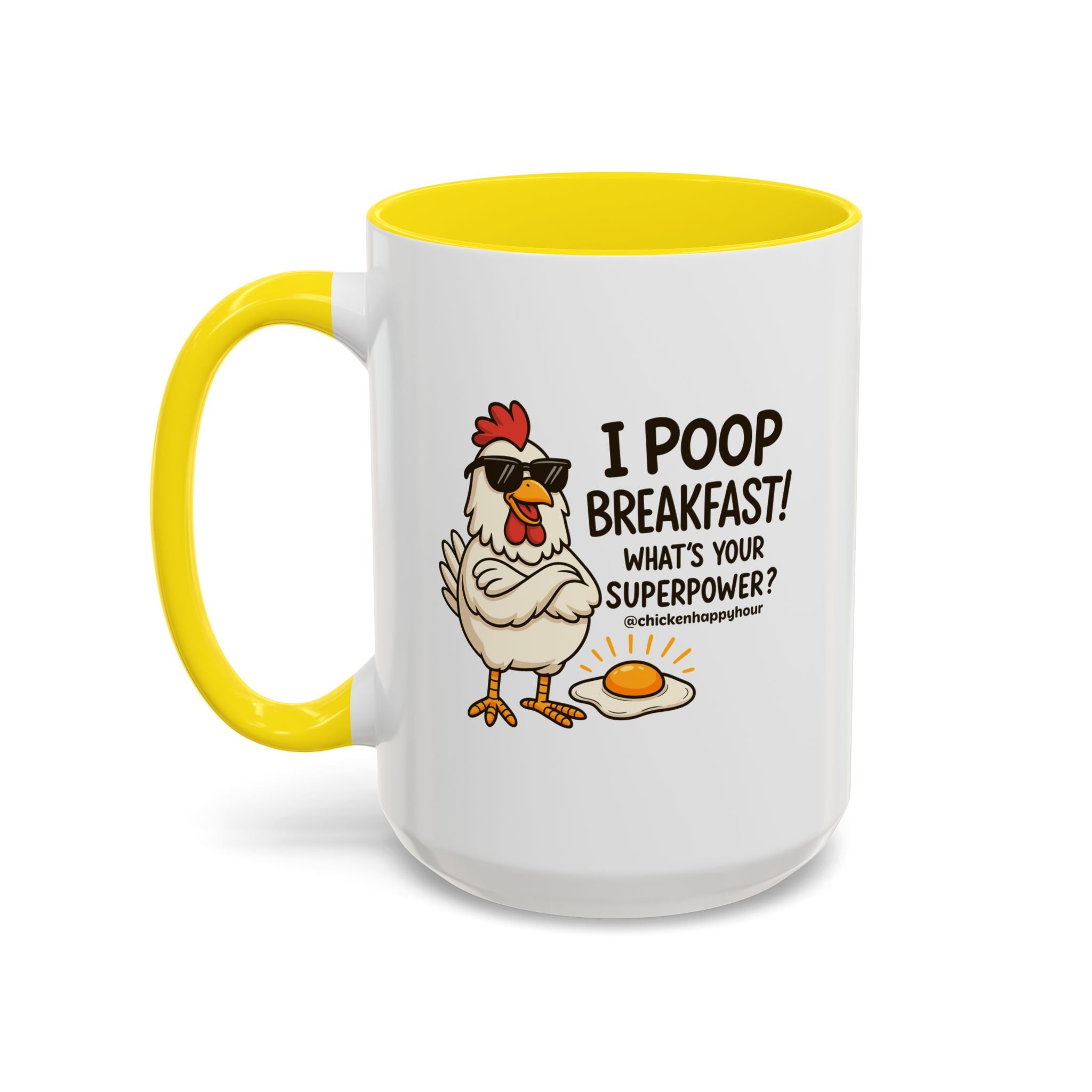 I Poop Breakfast Coffee Mug