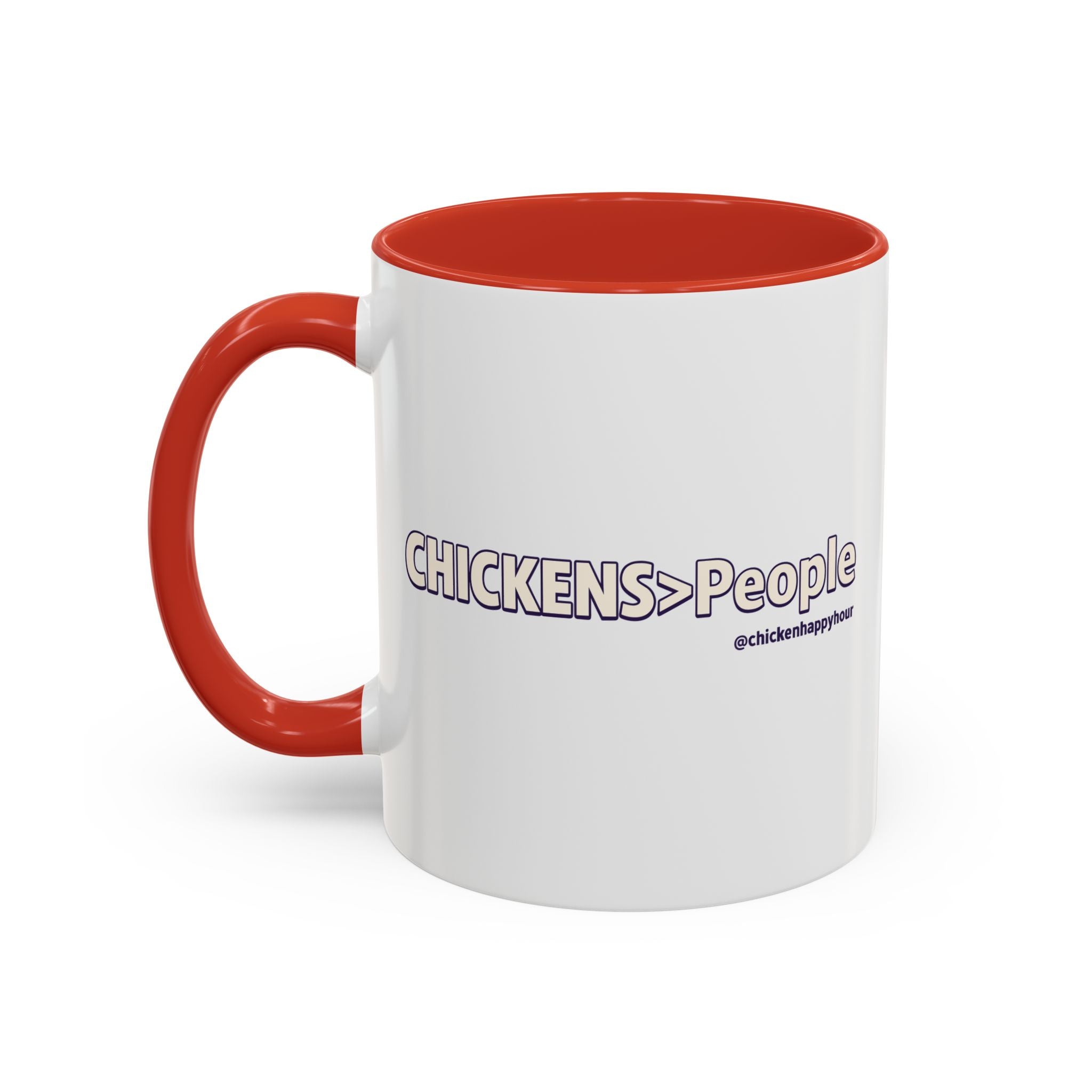CHICKENS People Coffee Mug