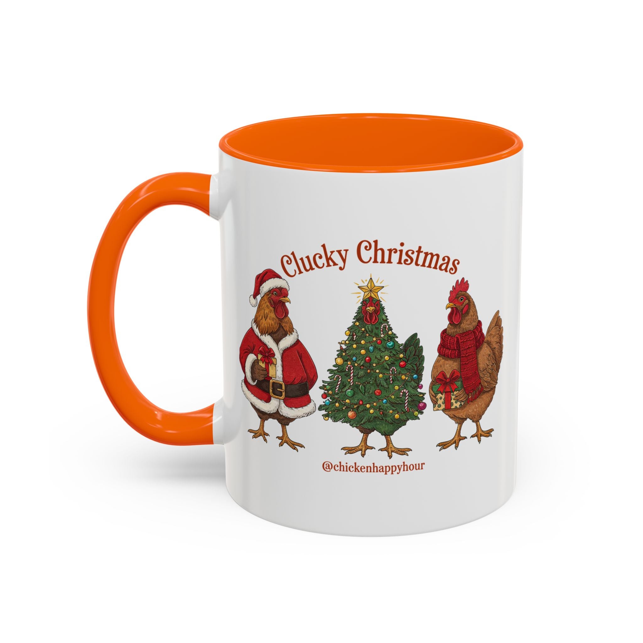 Clucky Christmas Coffee Mug