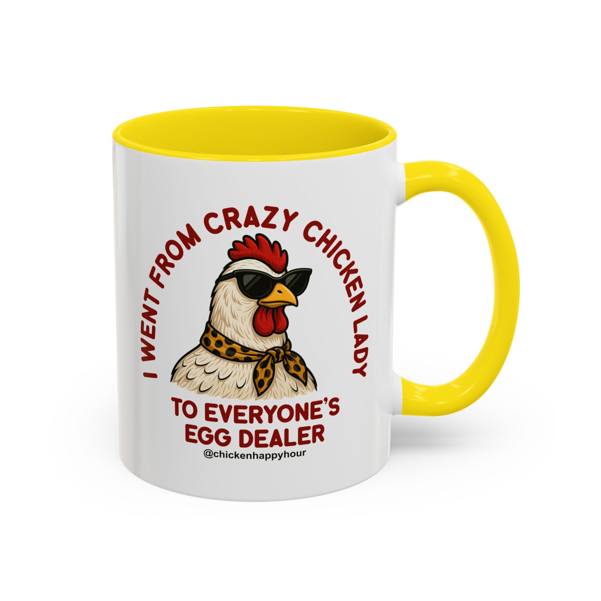 Went From Crazy Chicken Lady Coffee Mug