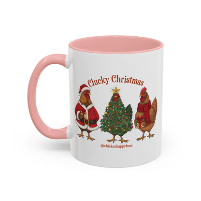 Clucky Christmas Coffee Mug