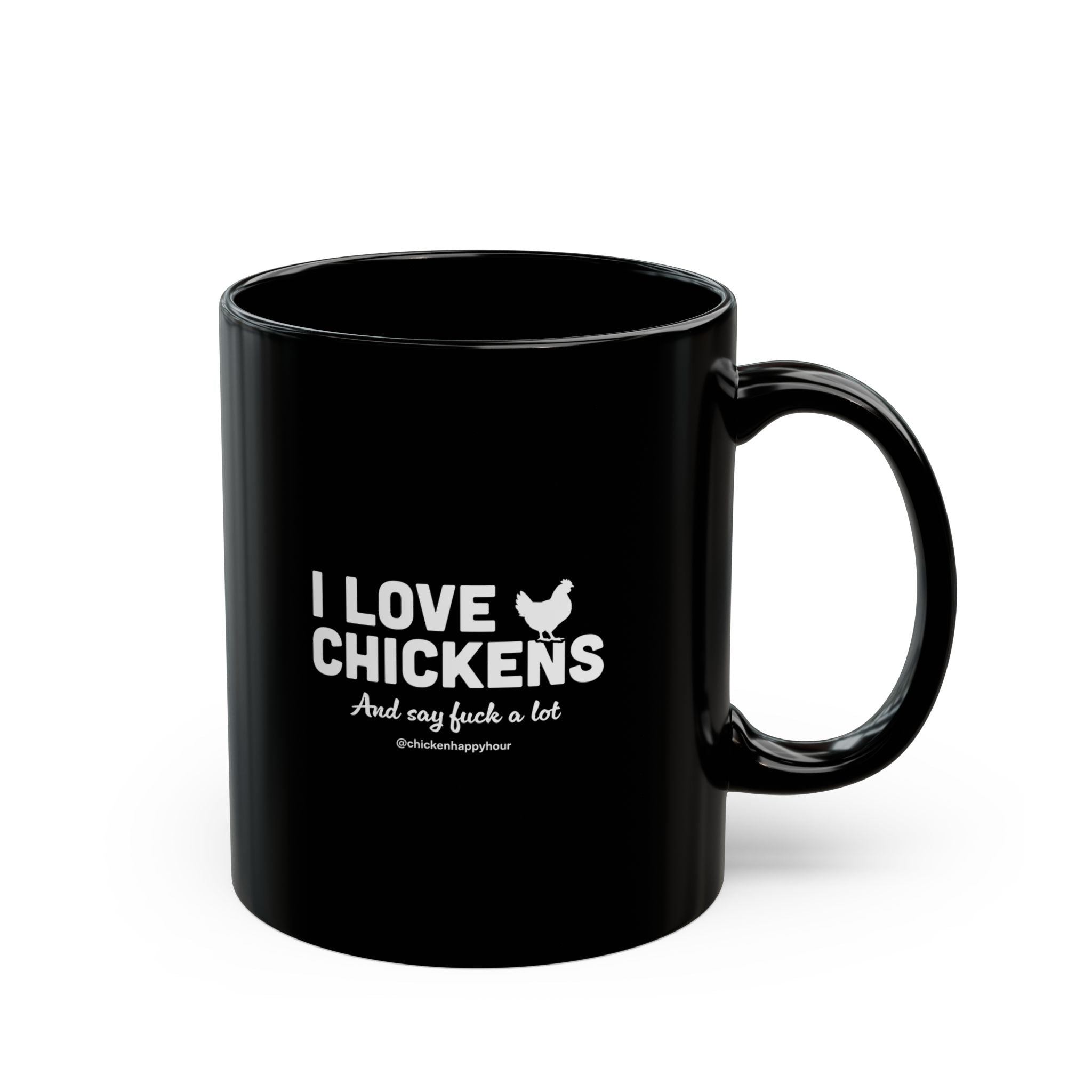 I Love Chickens Coffee Mug