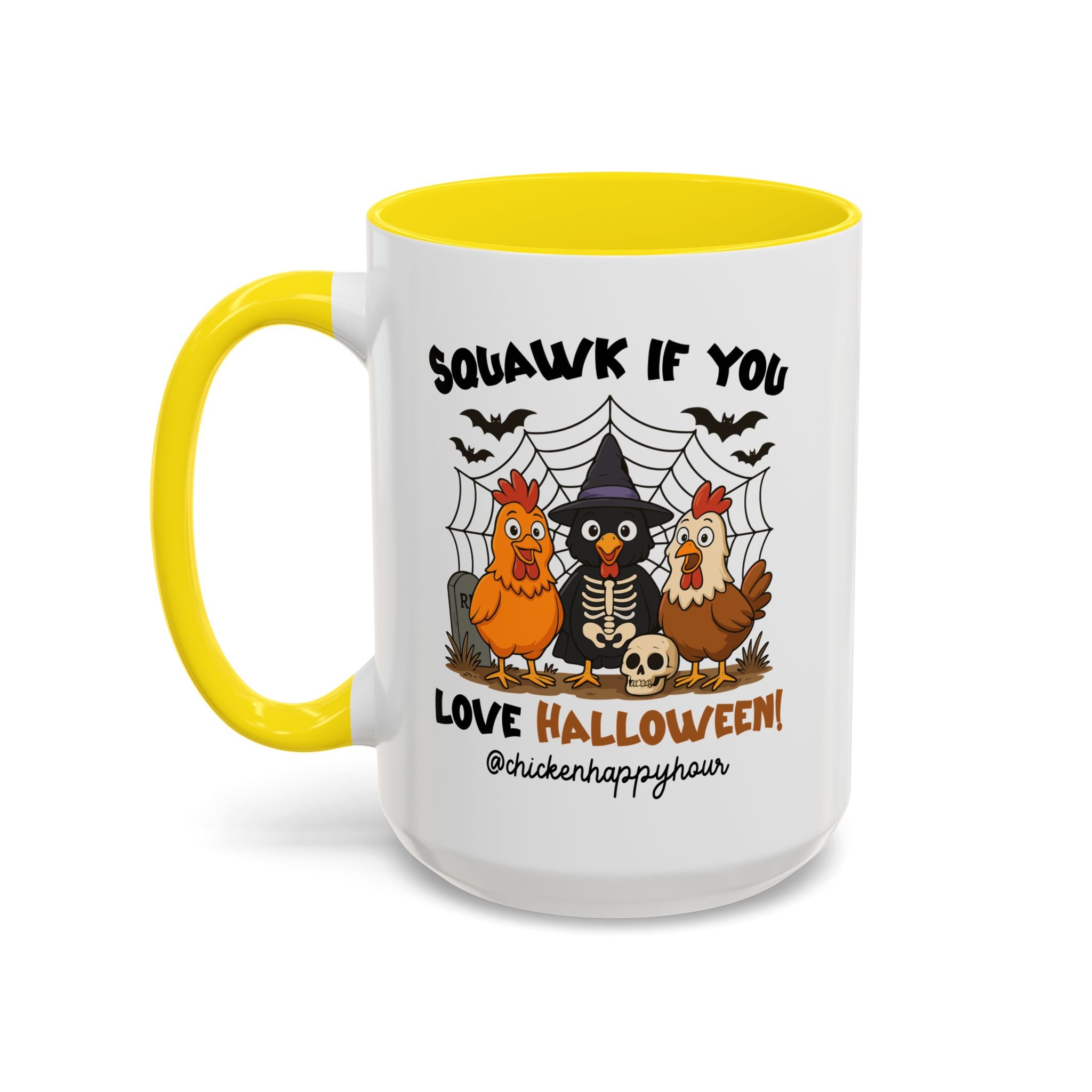 Squawk if you Love Halloween Coffee Mug