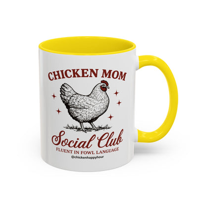 Chicken Mom Social Club Coffee Mug