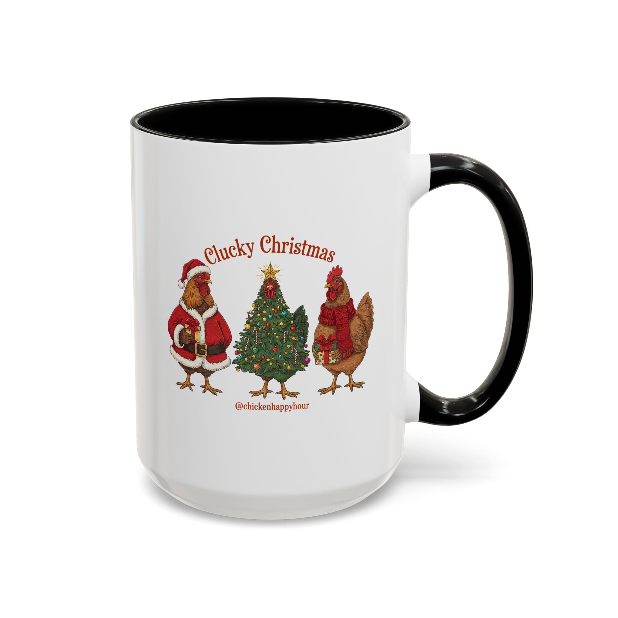 Clucky Christmas Coffee Mug