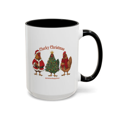 Clucky Christmas Coffee Mug