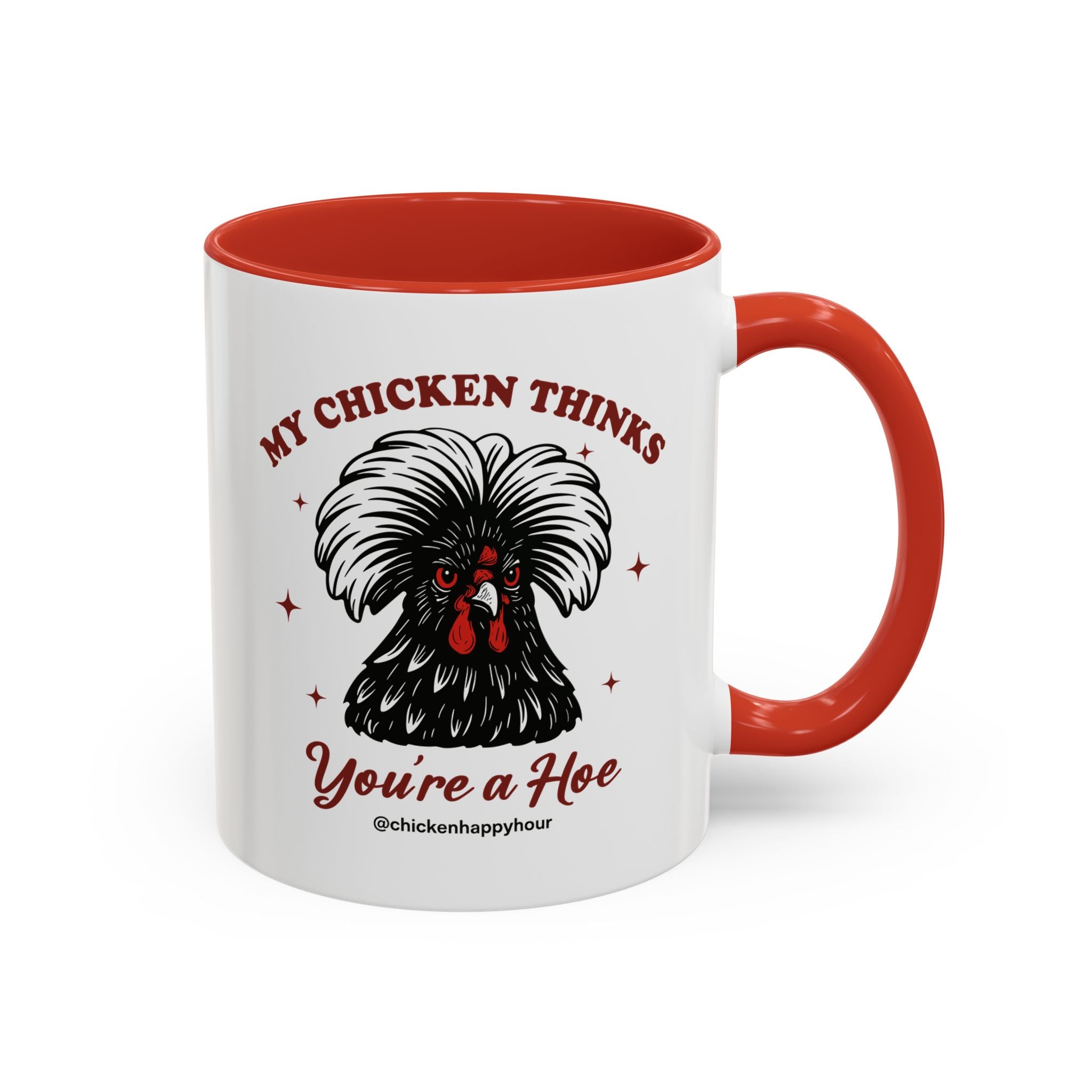 My Chicken Thinks Coffee Mug