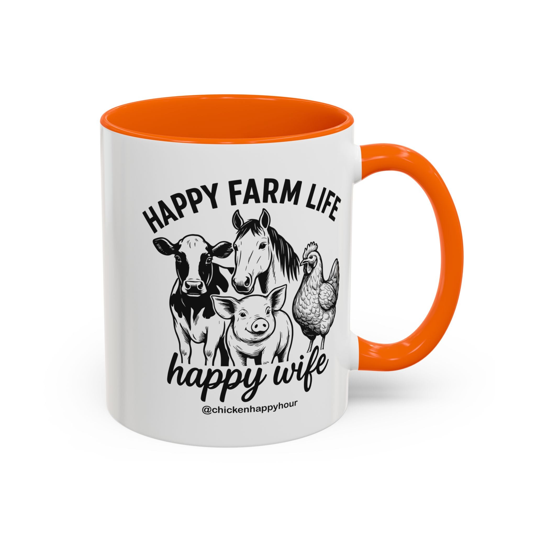Happy Farm Life Happy Wife 01 Coffee Mug