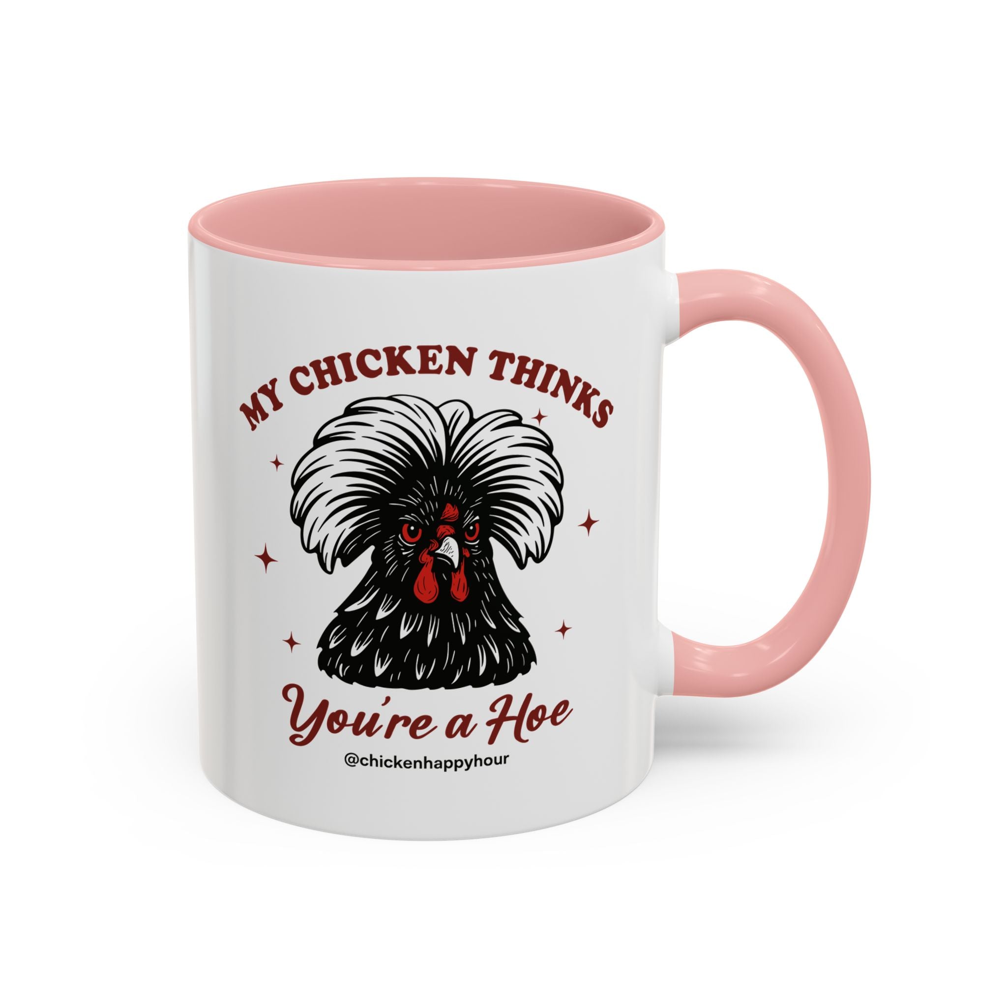 My Chicken Thinks Coffee Mug