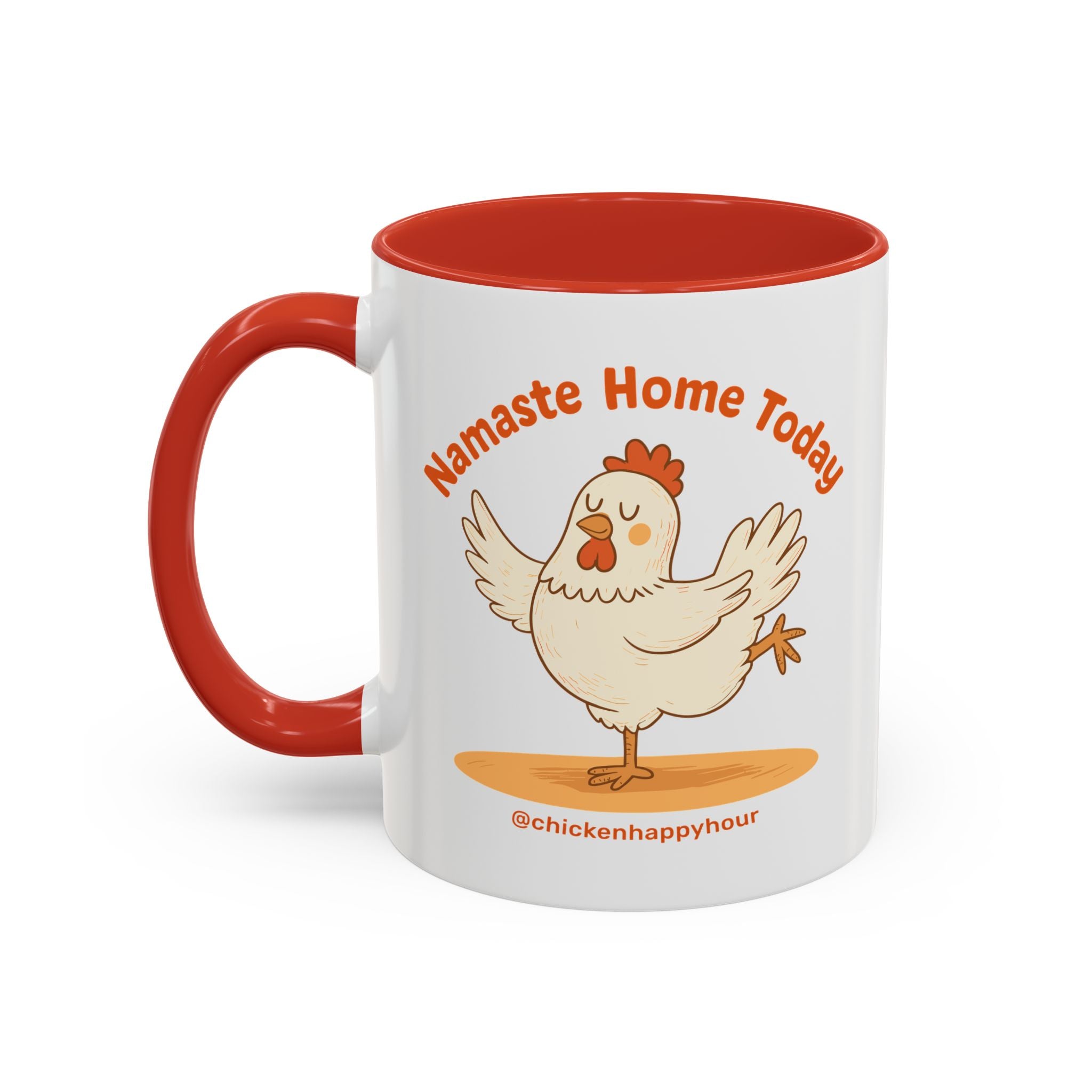 Namaste Cluck Coffee Mug