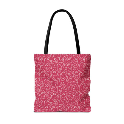 Chickens Pattern Tote Bag