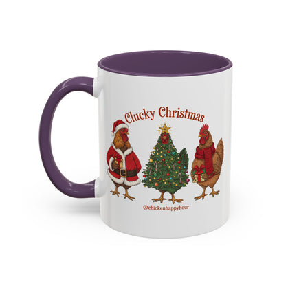 Clucky Christmas Coffee Mug
