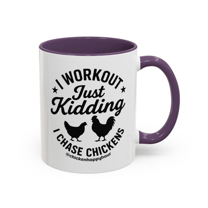 I Workout Just Kidding Coffee Mug