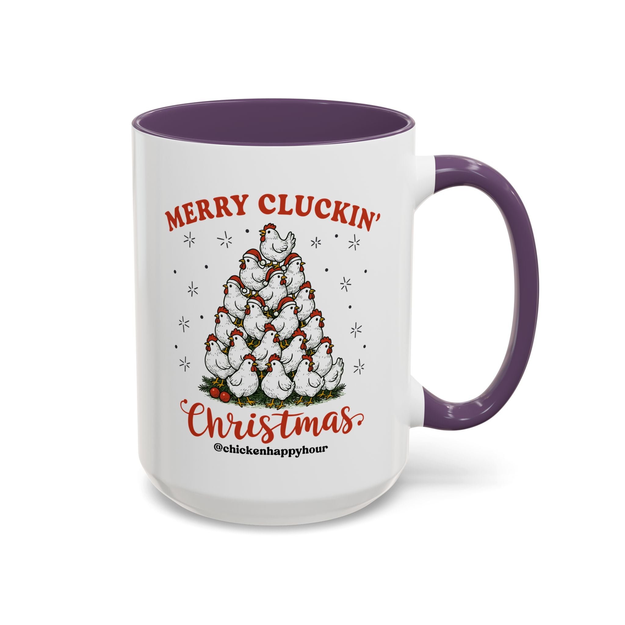 Merry Cluckin' Coffee Mug