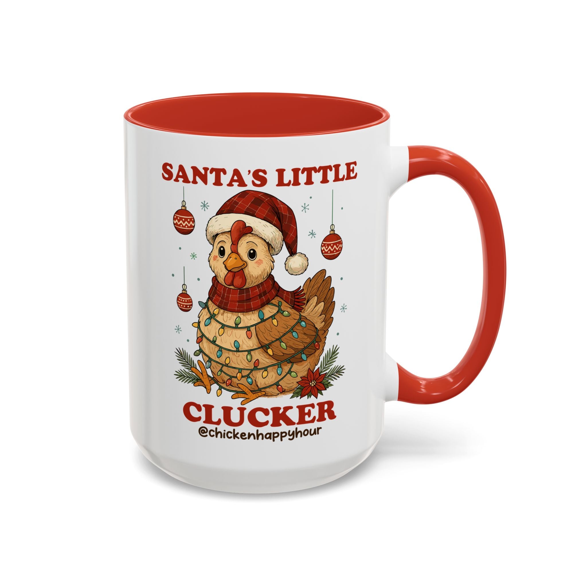 Santa’s Little Clucker Coffee Mug
