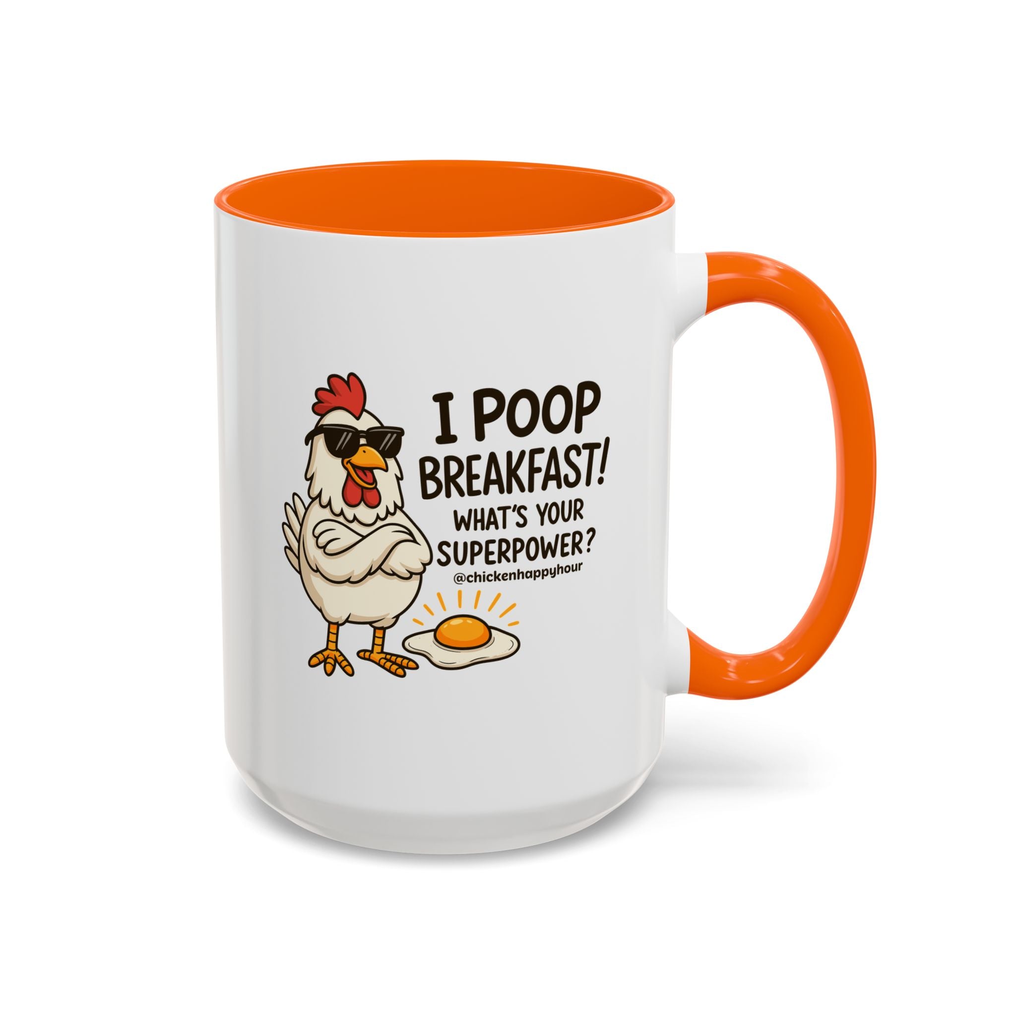 I Poop Breakfast Coffee Mug