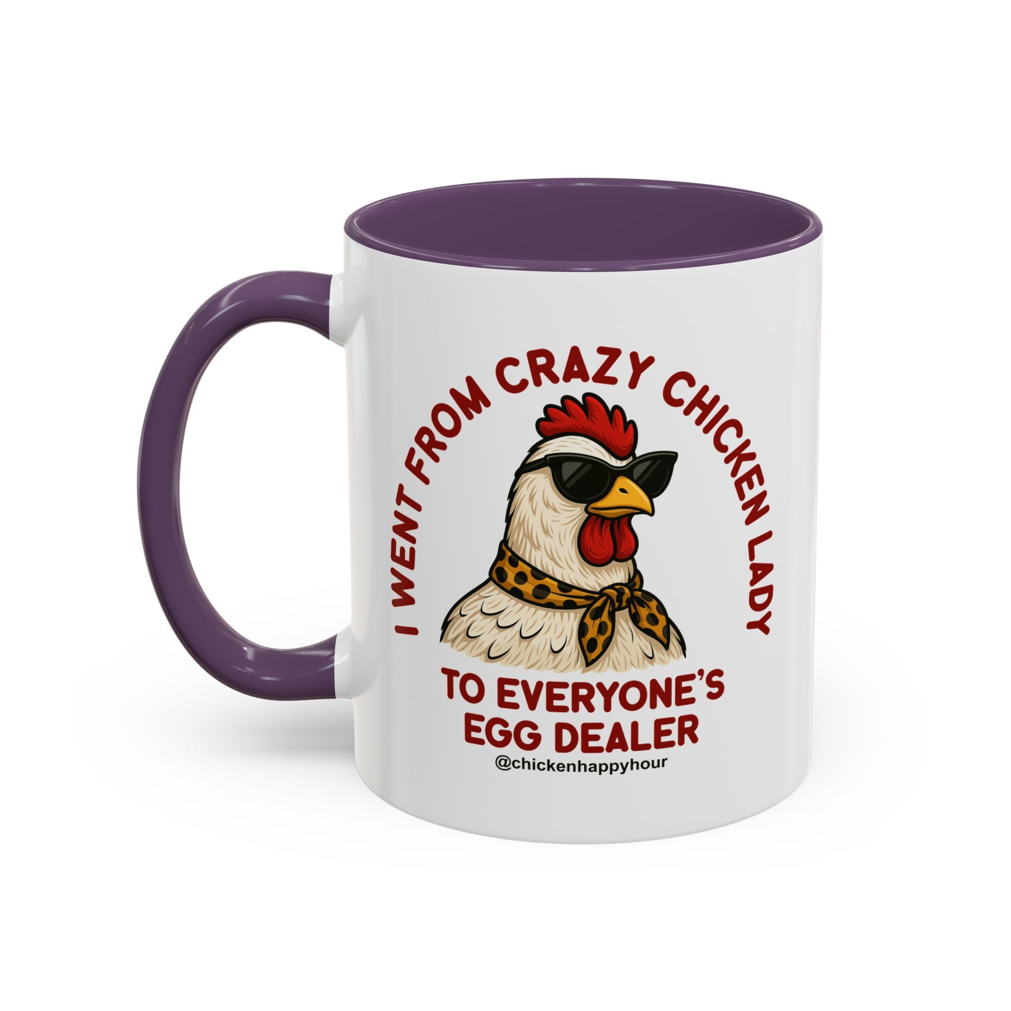 Went From Crazy Chicken Lady Coffee Mug