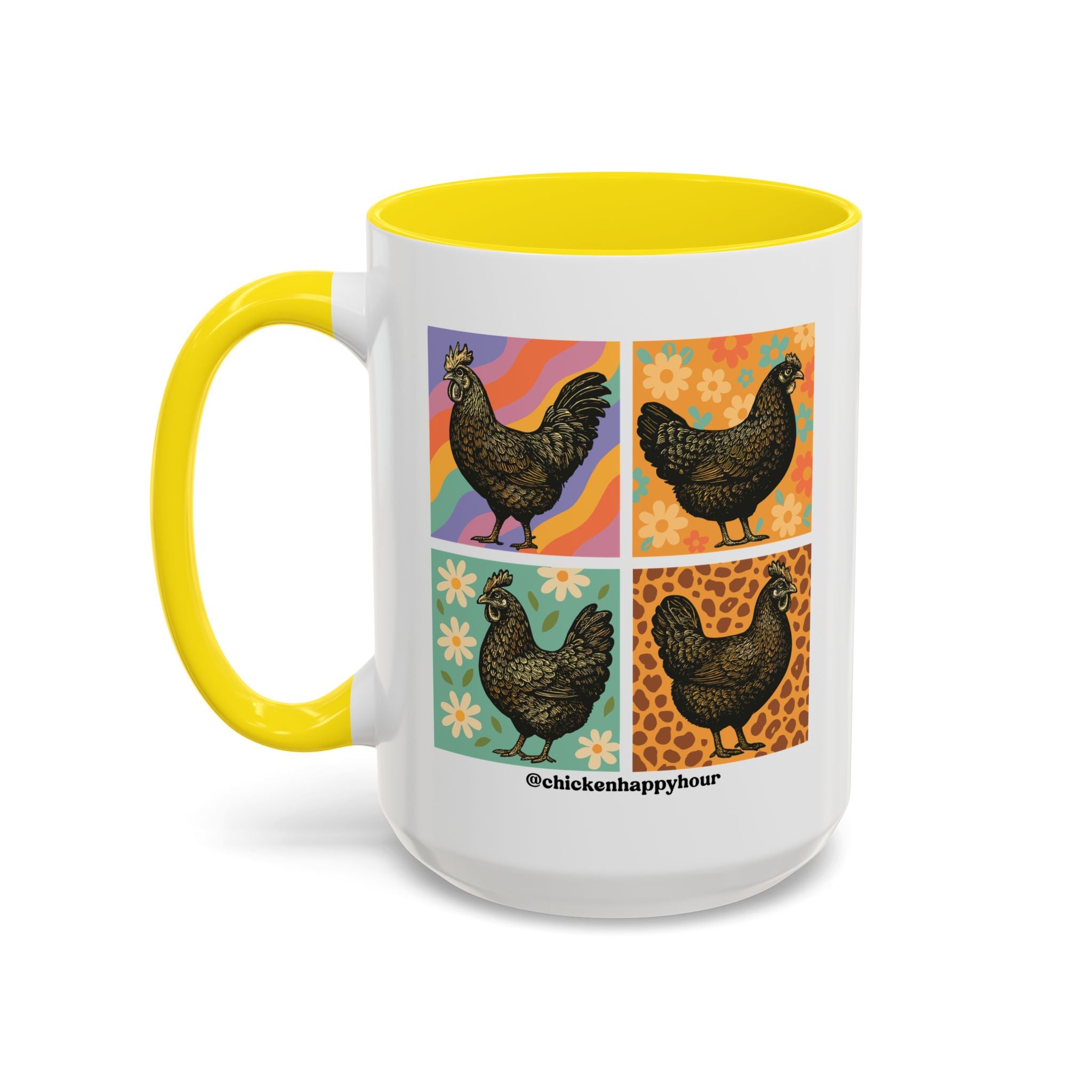 Retro Chicken Coffee Mug