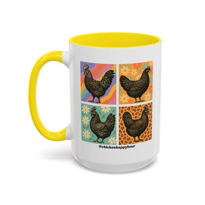 Retro Chicken Coffee Mug