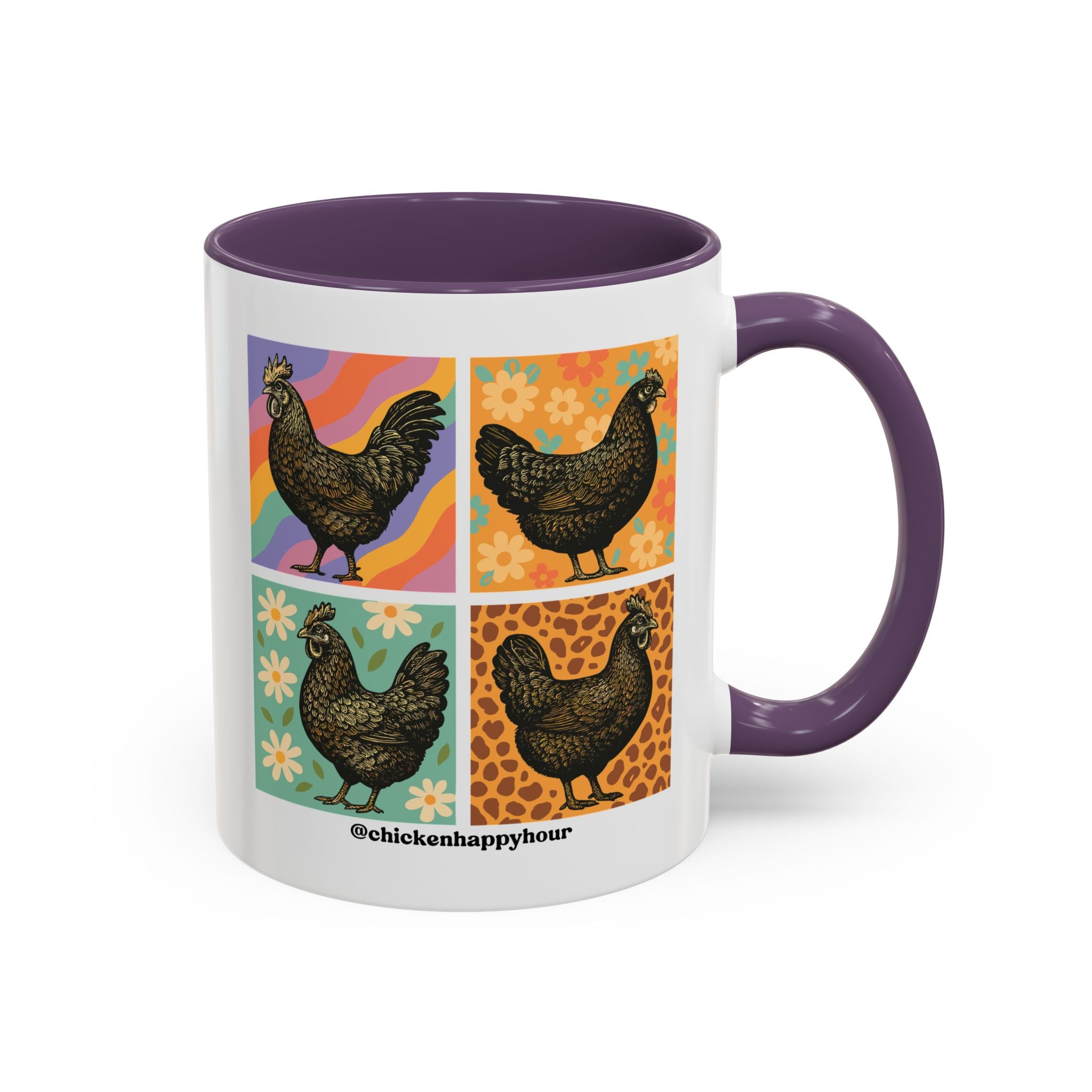 Retro Chicken Coffee Mug