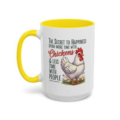 The Secret to Happiness Coffee Mug
