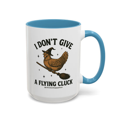 I Don’t Give a Flying Cluck V-Neck Tee Coffee Mug