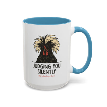 Judging You Silently Coffee Mug