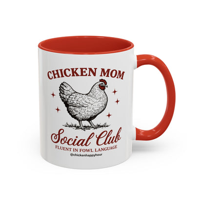 Chicken Mom Social Club Coffee Mug