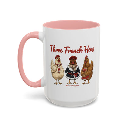Three French Hens Coffee Mug