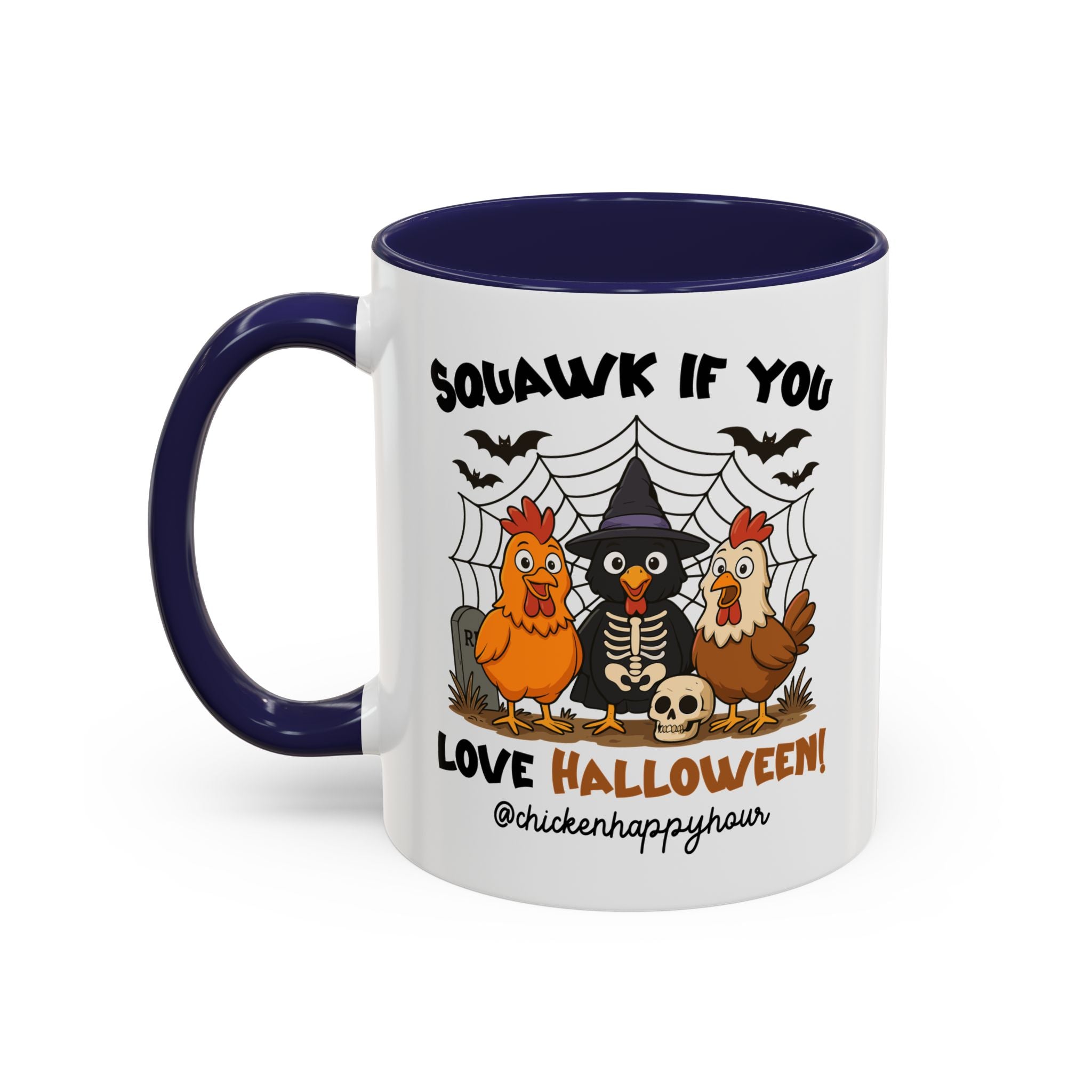 Squawk if you Love Halloween Coffee Mug