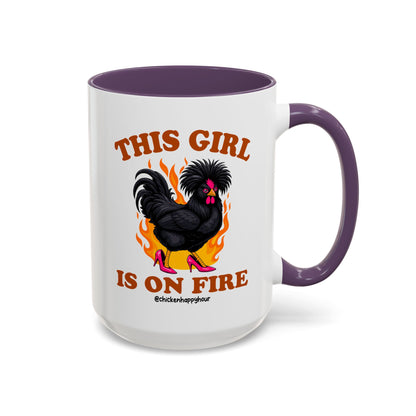 This Girl Is on Fire Coffee Mug