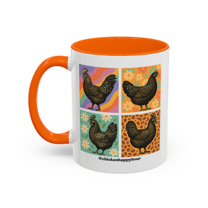 Retro Chicken Coffee Mug