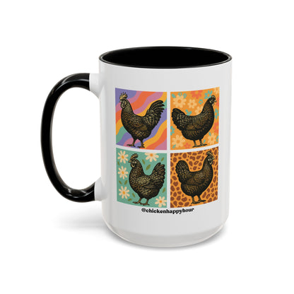 Retro Chicken Coffee Mug