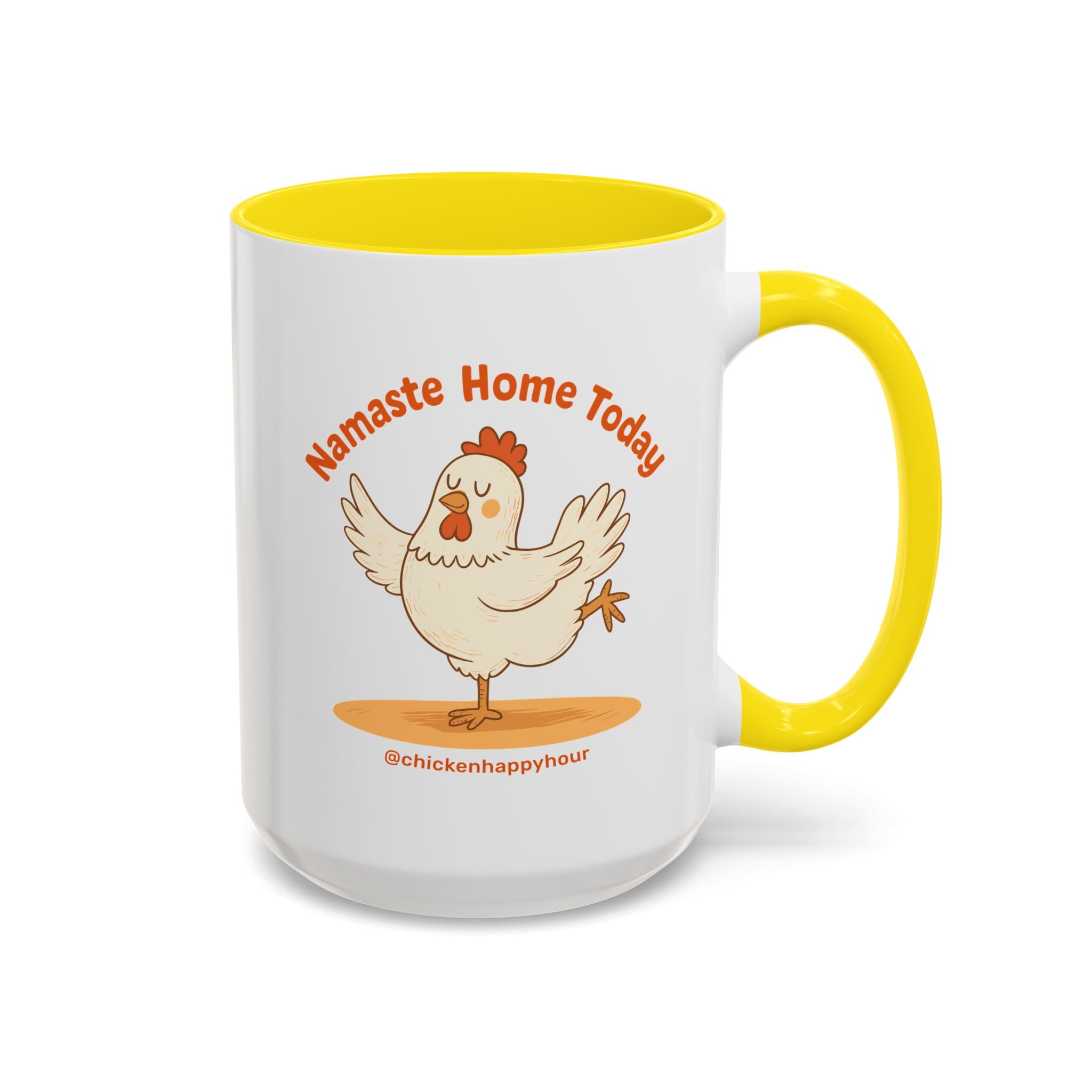 Namaste Cluck Coffee Mug