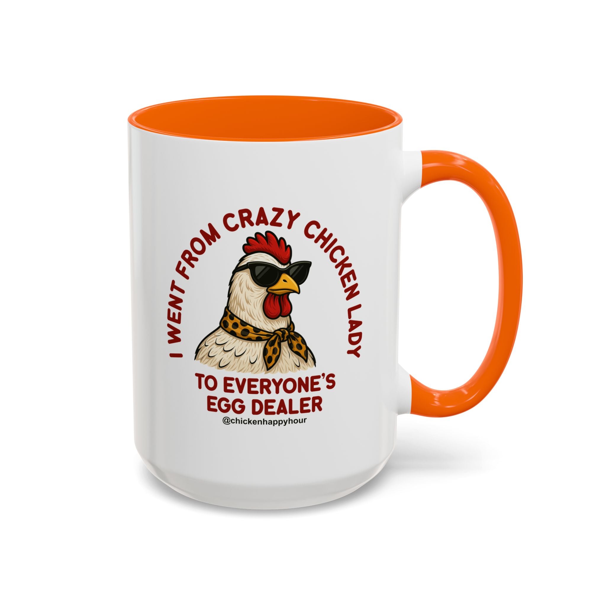 Went From Crazy Chicken Lady Coffee Mug