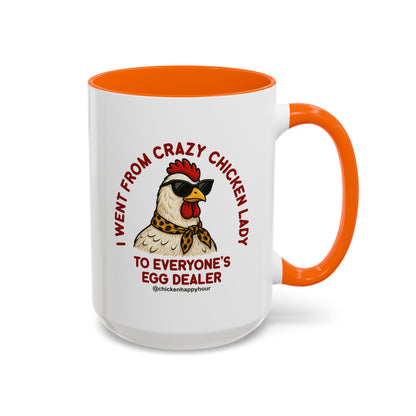 Went From Crazy Chicken Lady Coffee Mug