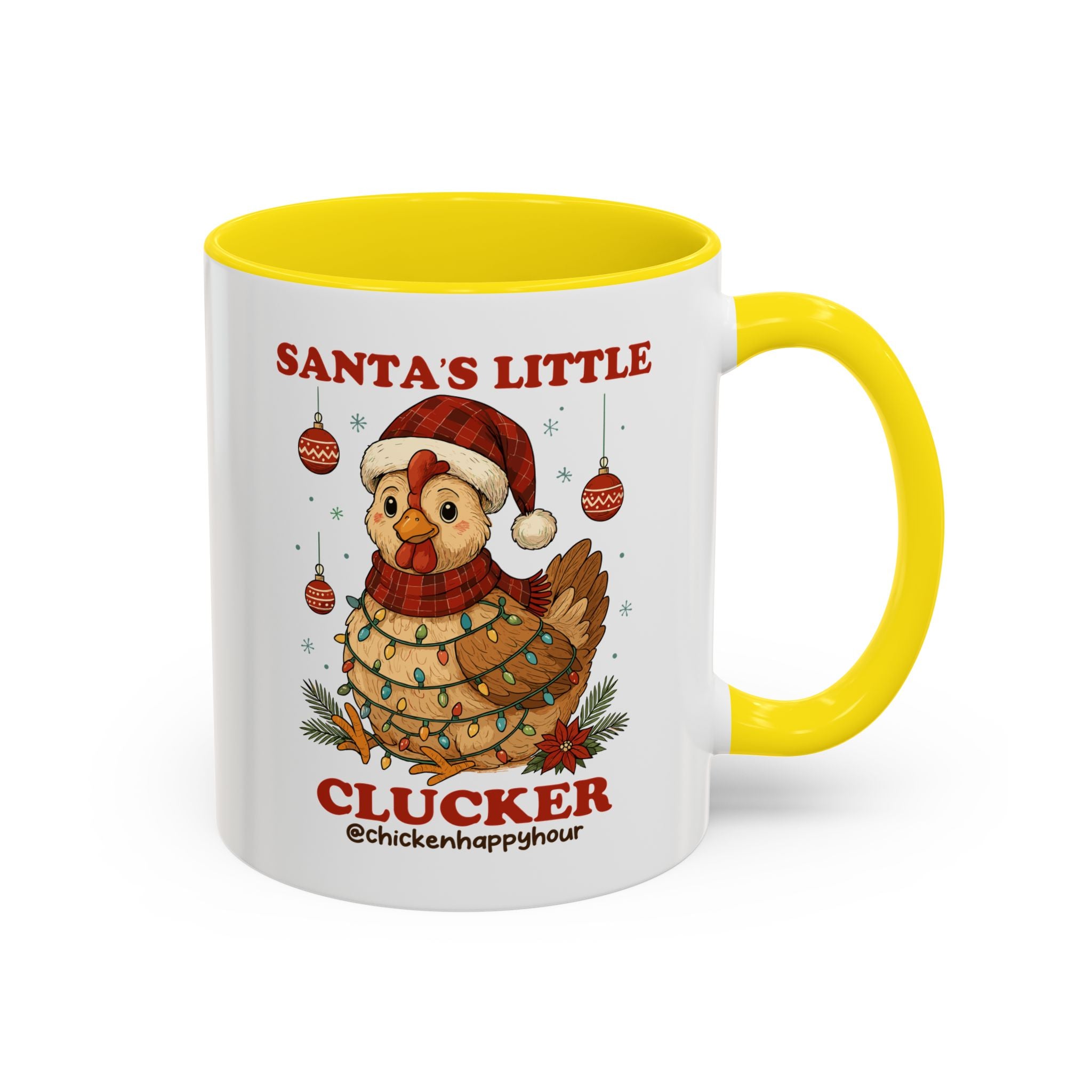 Santa’s Little Clucker Coffee Mug