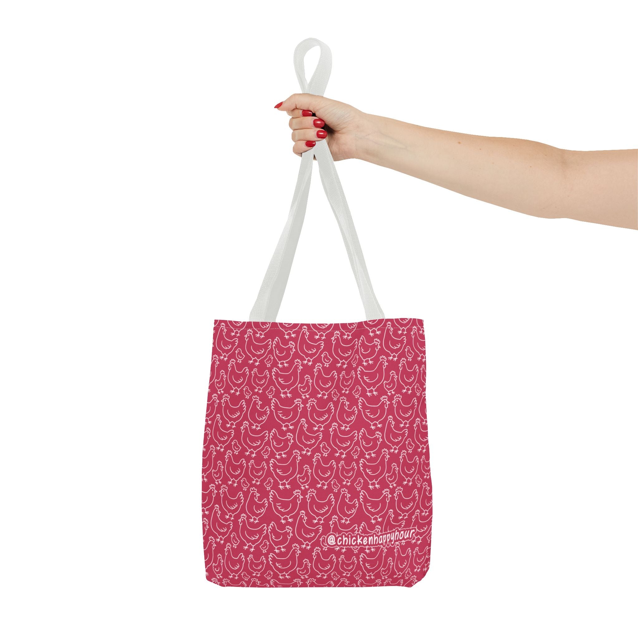 Chickens Pattern Tote Bag