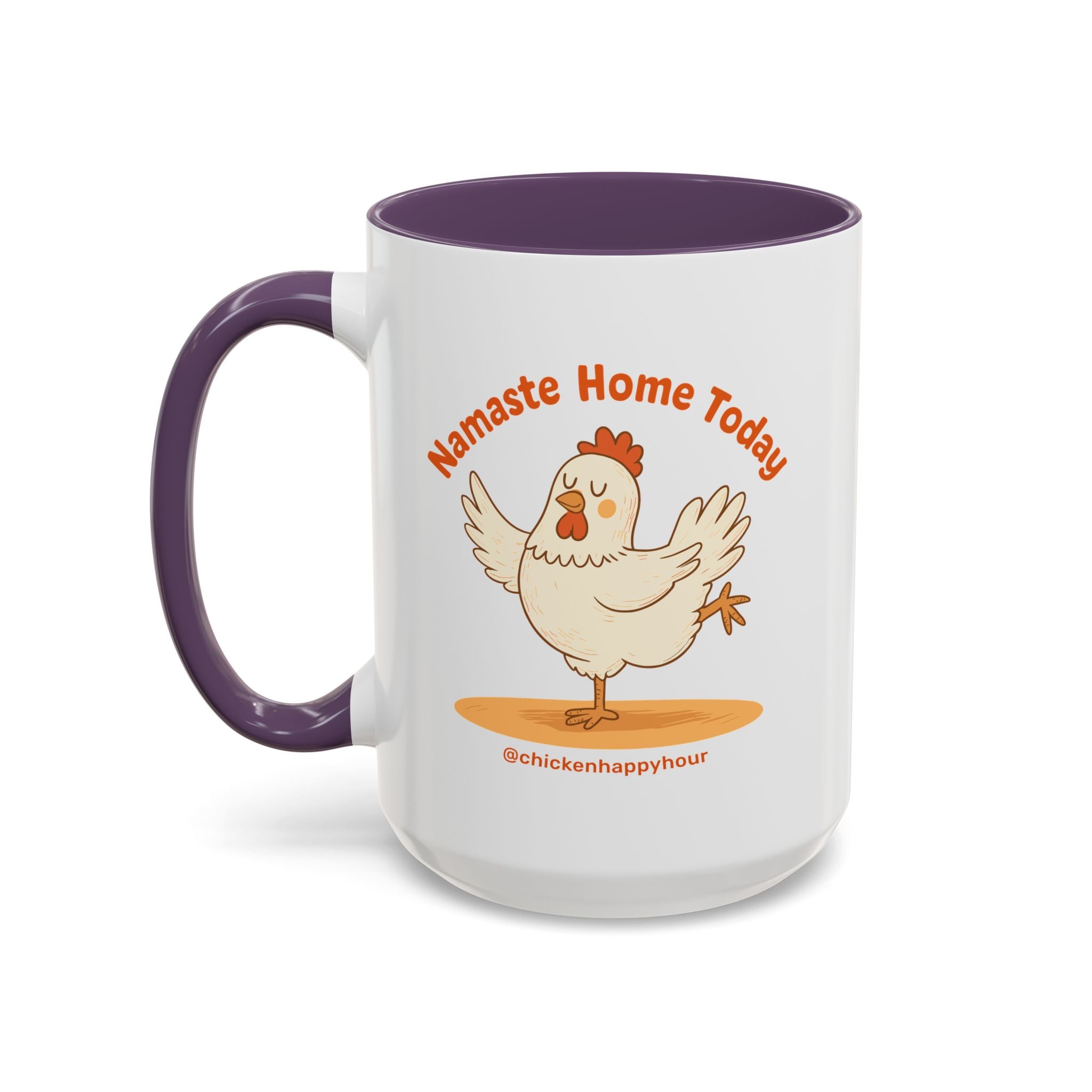 Namaste Cluck Coffee Mug