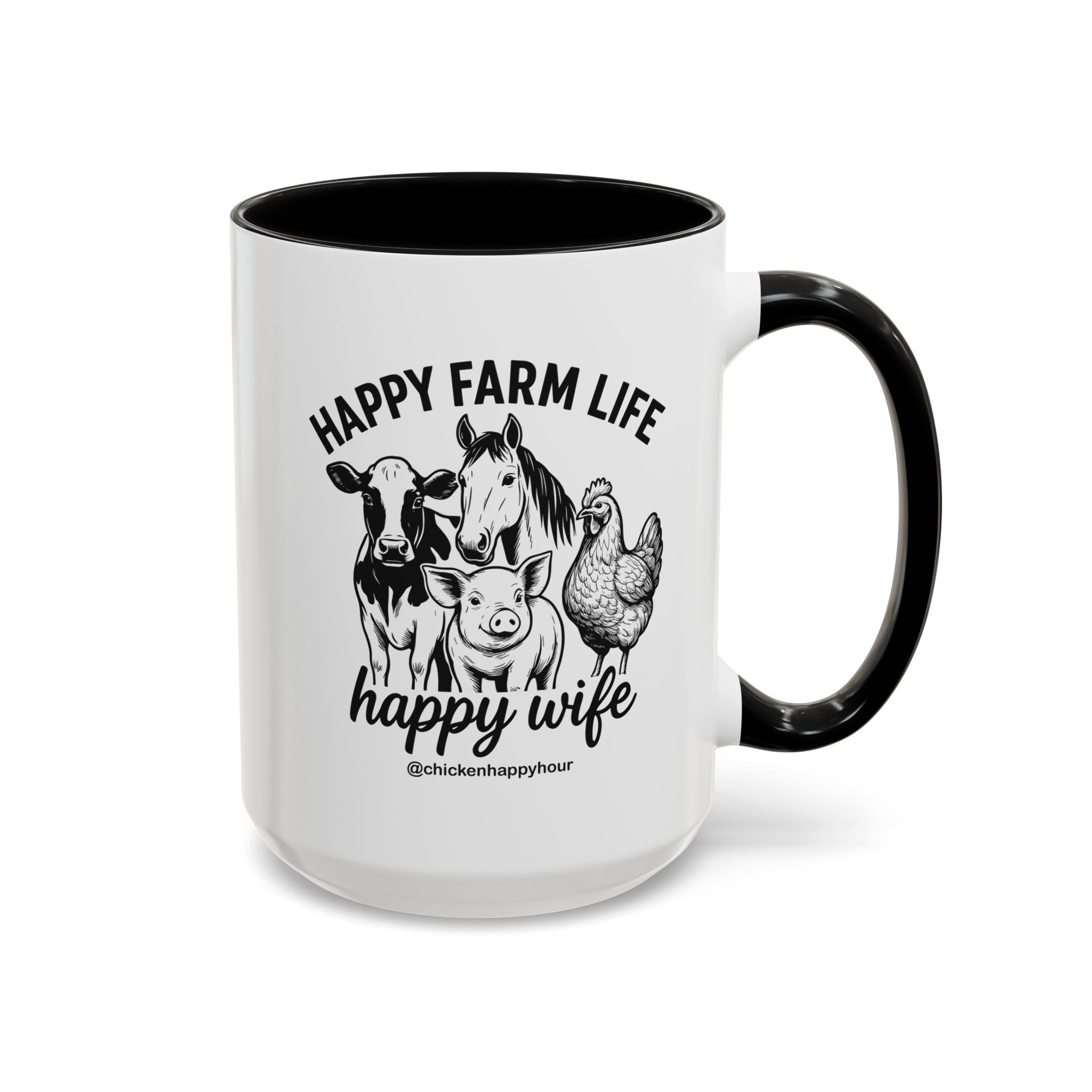 Happy Farm Life Happy Wife 01 Coffee Mug