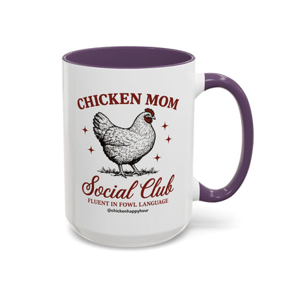Chicken Mom Social Club Coffee Mug