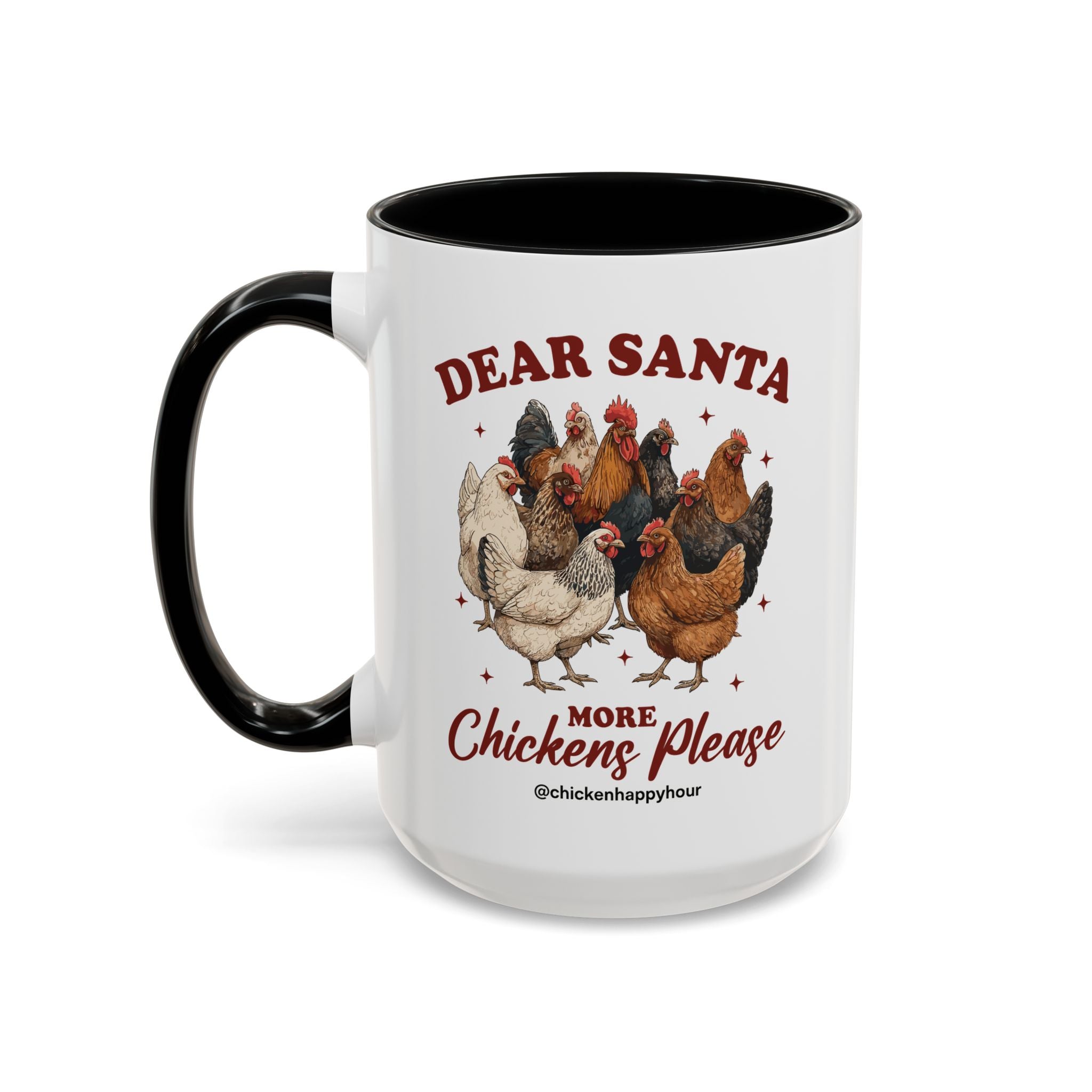 Dear Santa More Chickens Please Coffee Mug