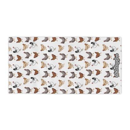 Chicken Seamless 2 Beach Towel