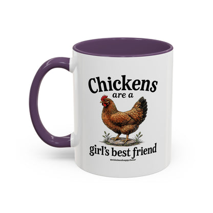 Chickens Are A Girl’s Best Friend Coffee Mug