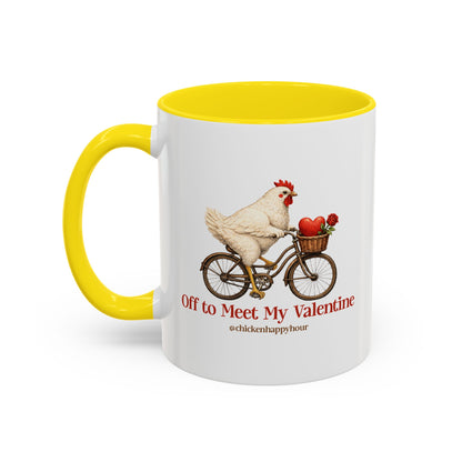 Off to Meet My Valentine Coffee Mug