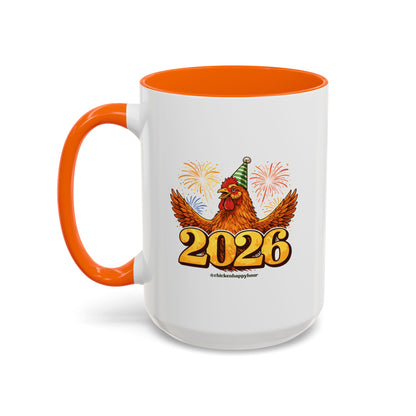 New Year Chicken 2026 Coffee Mug