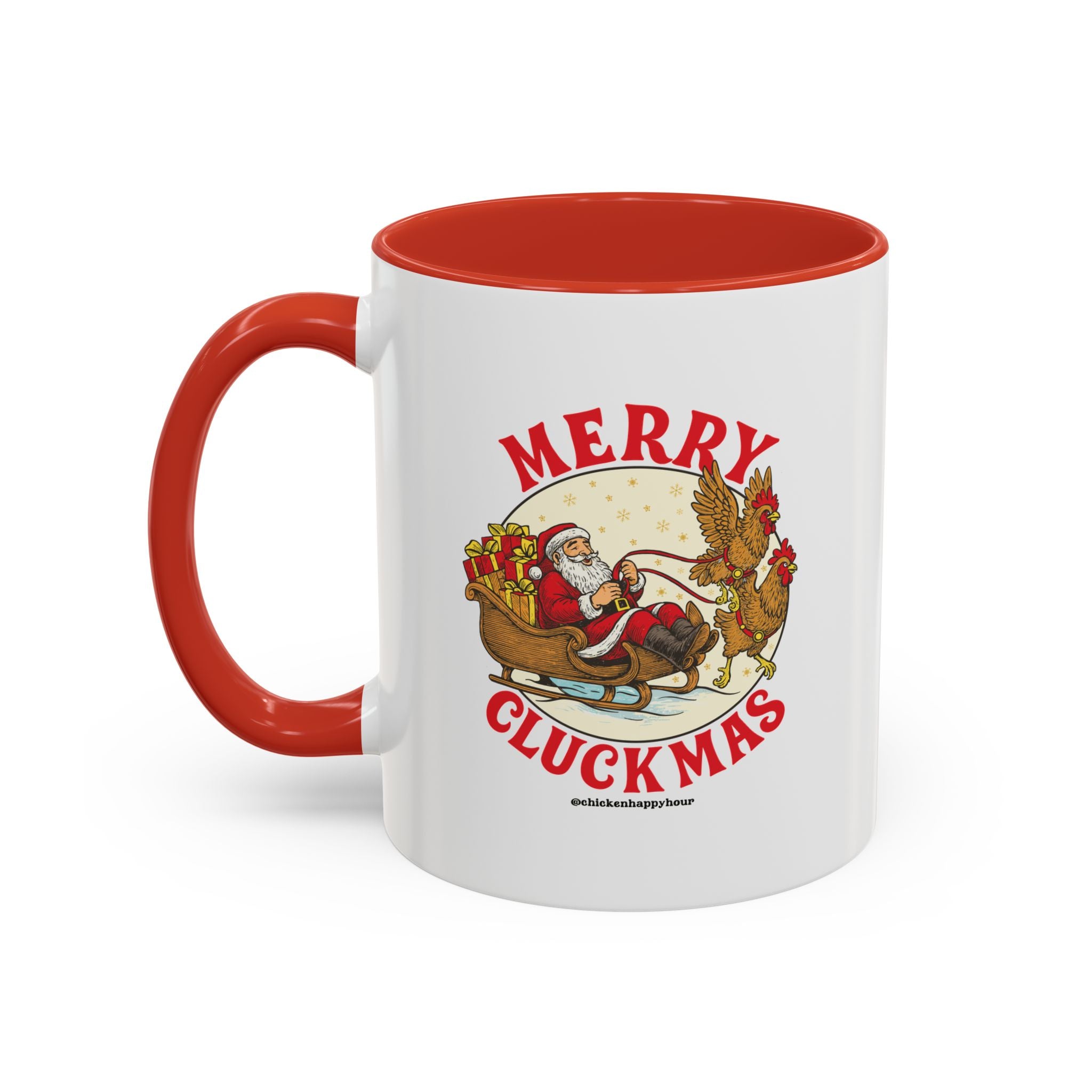 Merry Cluckmus Coffee Mug